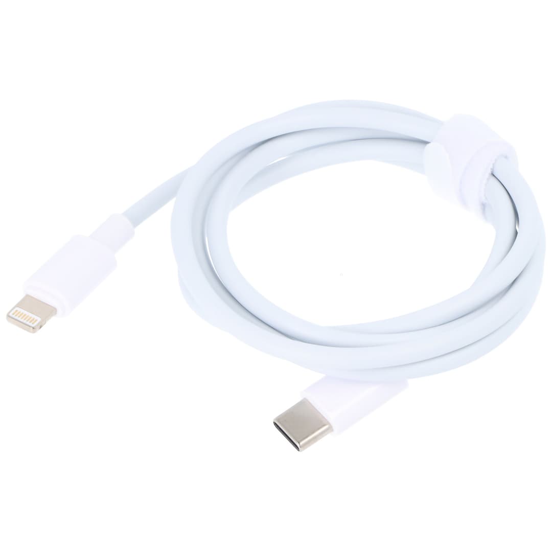 Câble de charge et de synchronisation USB-C vers Lightning compatible avec tous les appareils Apple avec connecteur Lightning
