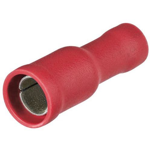 Cosses Femelles IsolÃ©es Rouge Ã 4mm / 05 - 10mmÂ² - 100 PiÃ¨ces