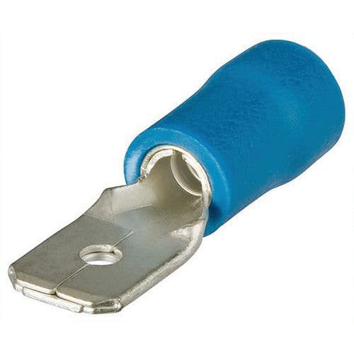 Cosse Ã Languette IsolÃ©e Bleu 6.3 X 0.8mm / 1.5 - 2.5mmÂ²