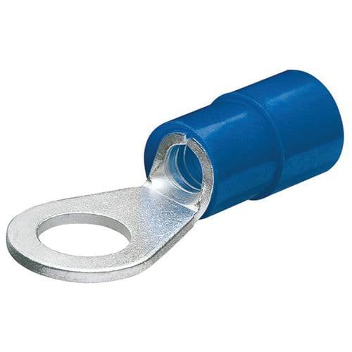 Cosses Rondes IsolÃ©es Bleu Ã 6mm / 15 - 25mmÂ² - 100 PiÃ¨ces