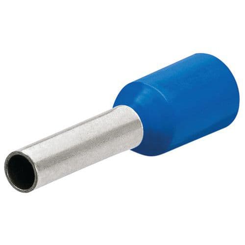 Embouts De CÃ¢bles IsolÃ©s Bleu 160mmÂ² - Longueur 28mm - 100 PiÃ¨ces