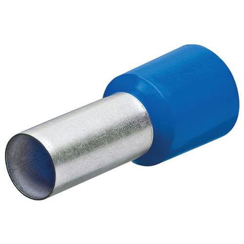 Embouts De CÃ¢bles IsolÃ©s Bleu 160mmÂ² - Longueur 24mm - 100 PiÃ¨ces