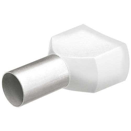 Embouts De CÃ¢bles JumelÃ©s IsolÃ©s 2 X 05mmÂ² - 200 PiÃ¨ces