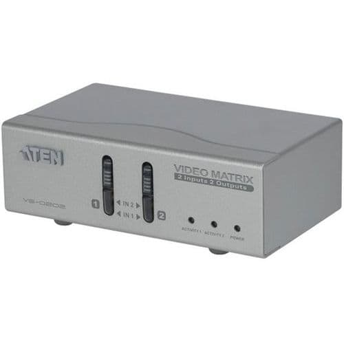 Matrice Vga Et Audio 2 Entrees/2sorties