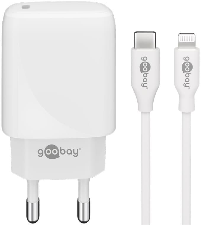 Kit de charge Goobay Lightning/USB-C™ PD (20 W)