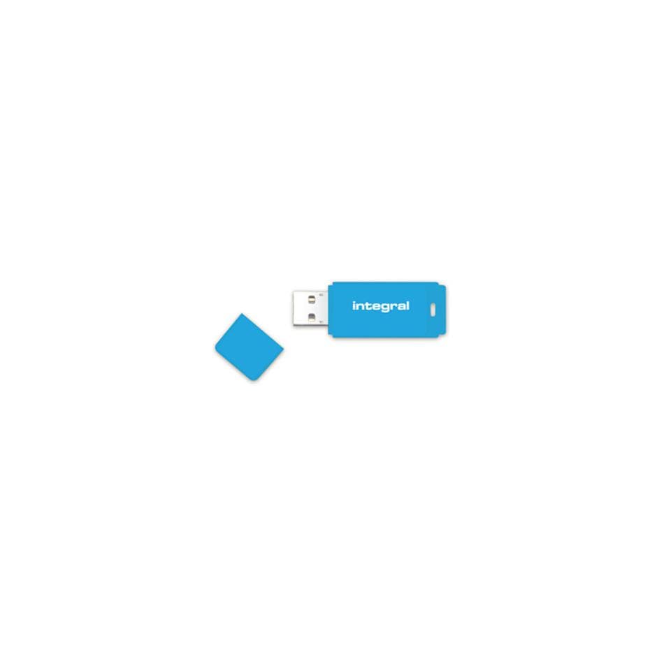 Cle usb INTEGRAL NEON BLEU 128 GO